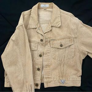 GUESS Cropped Jean Jacket